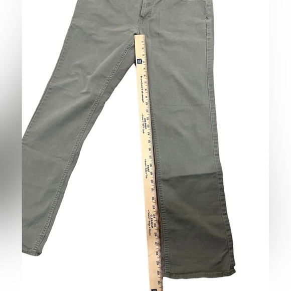 RVCA Mens Stay RVCA Button Fly Gray Straight cut Pants Size 34 - Picture 8 of 9